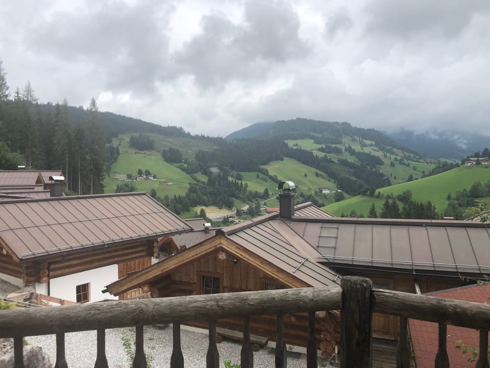 Ausblick Hüttendorf Maria Alm