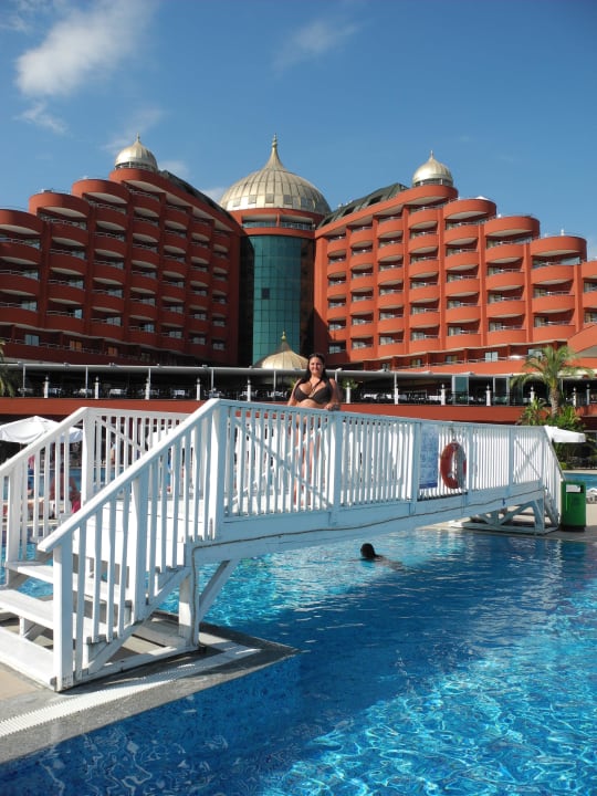 Aus dem Pool Hotel Delphin Palace