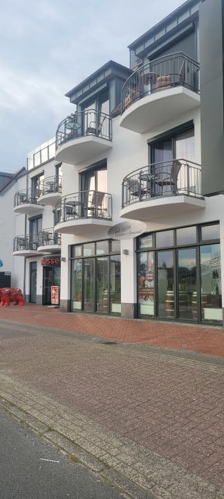 Außenansicht Vier Jahreszeiten Bensersiel