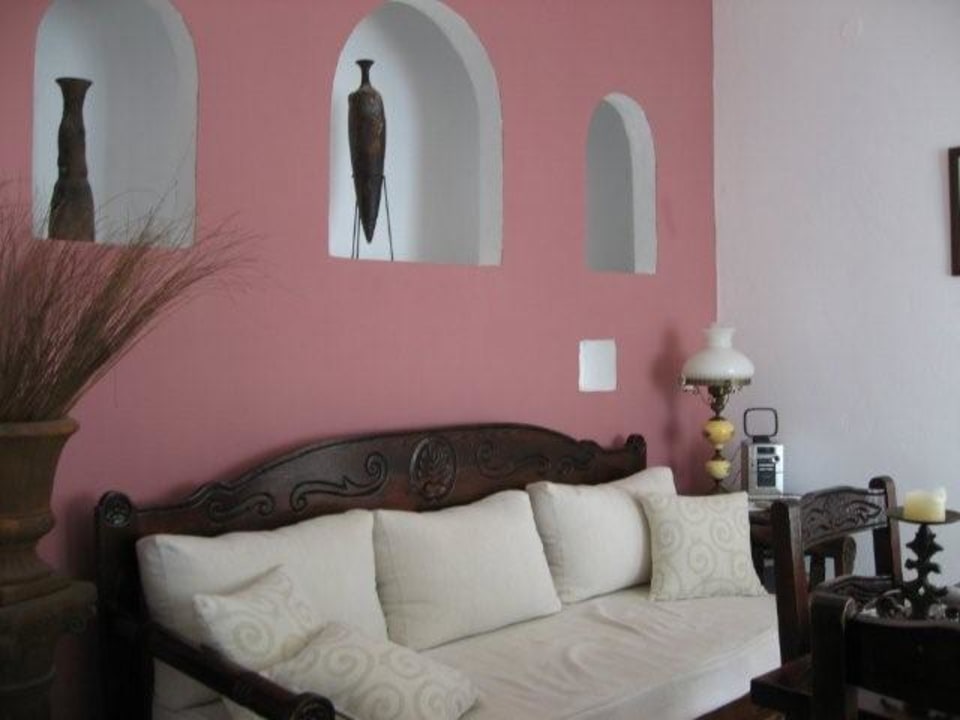 Sitzecke Suite Nr. 130 Hotel Agali Houses