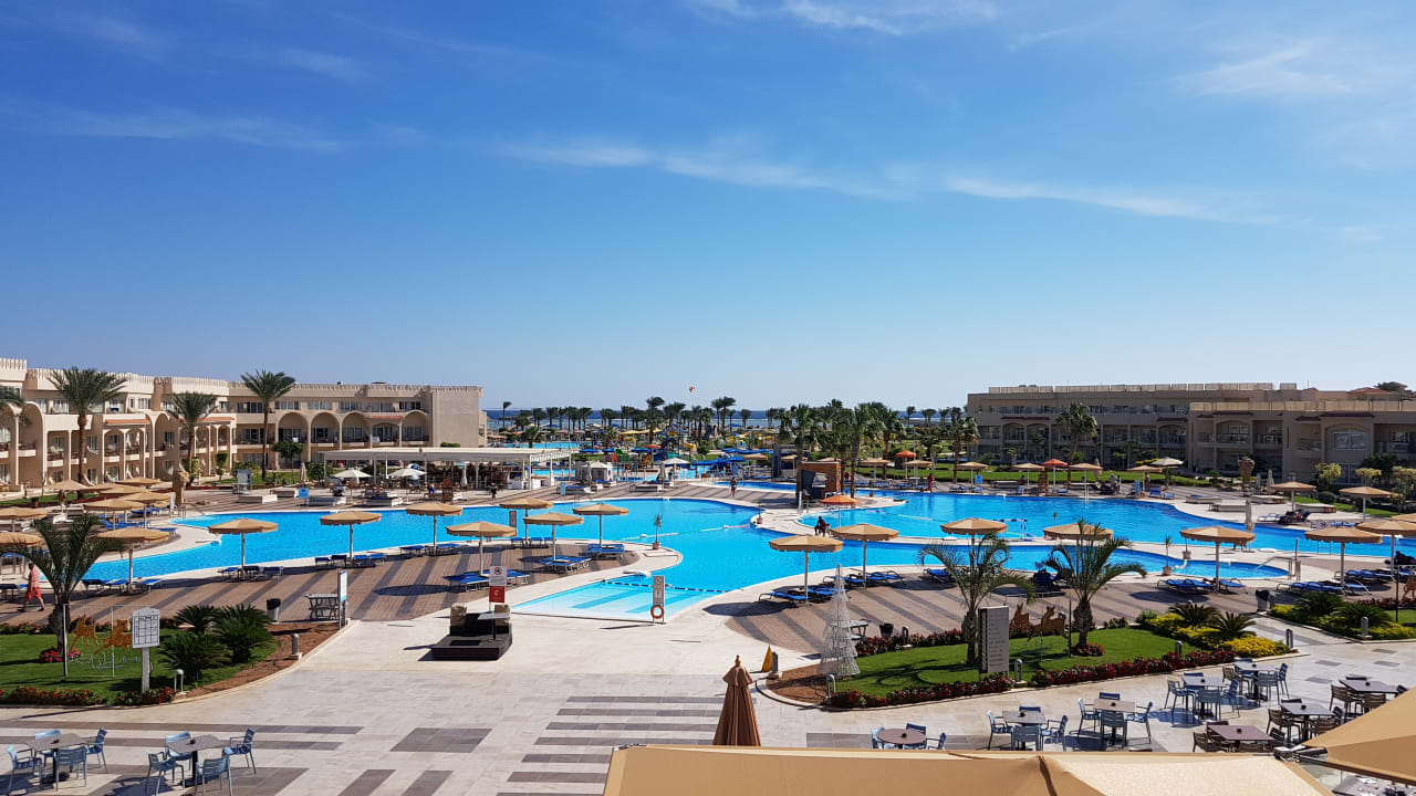 Ausblick Pickalbatros Royal Moderna Resort-Sharm El Sheikh