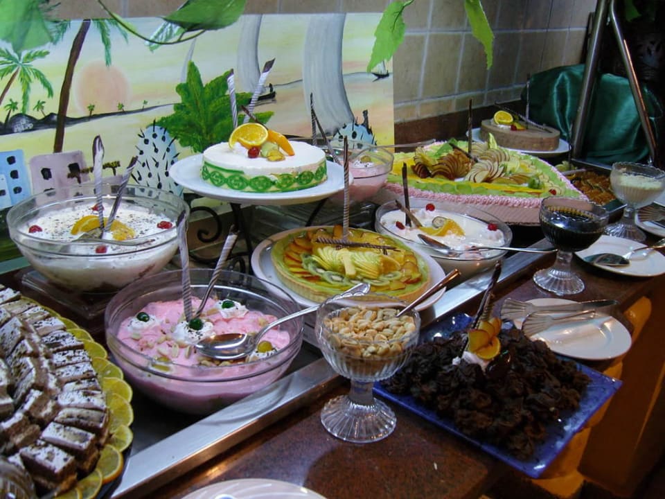 Buffet Pickalbatros Alf Leila Wa Leila Resort - Neverland Hurghada