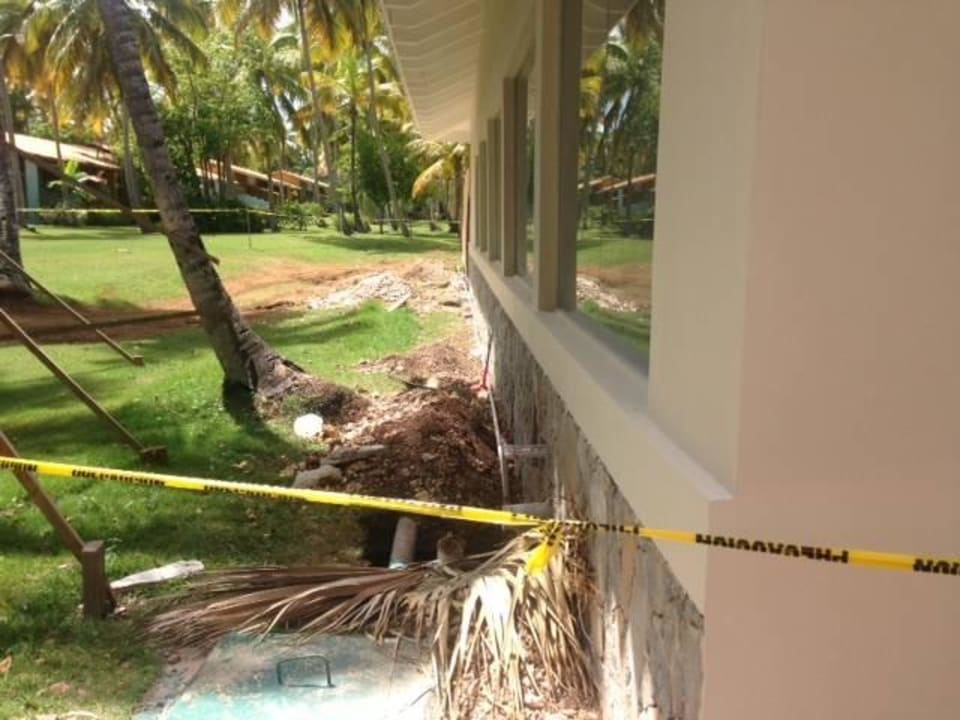 Bauarbeiten Wyndham Alltra Samana