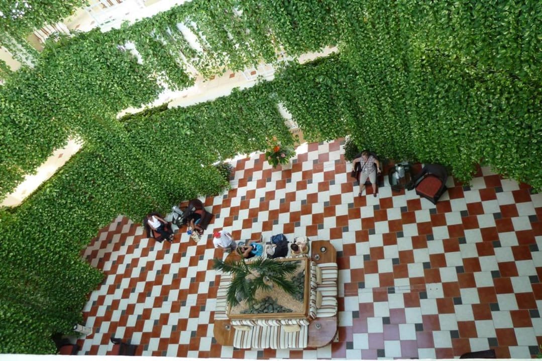 Lobby aus der 4. Etage Melia Las Antillas - Adults only