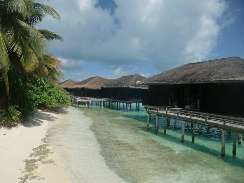 Wasservillen in Lagune Kuramathi Maldives