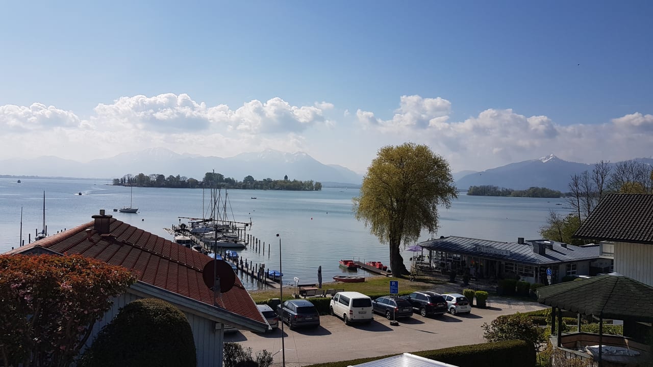 Ausblick Ferienresidenz Chiemseestern