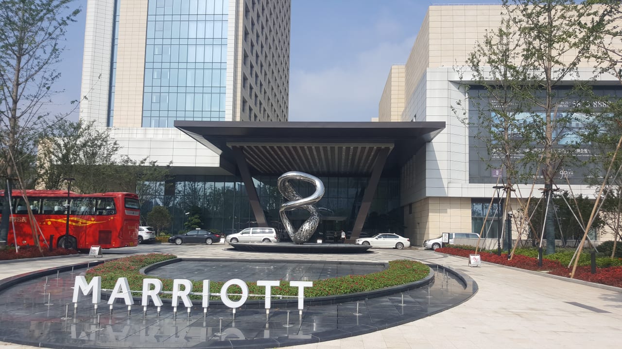Außenansicht Shanghai Marriott Hotel Kangqiao