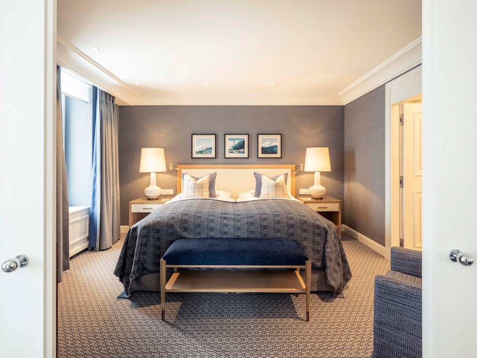 Zimmer Grand Hotel Kronenhof Pontresina