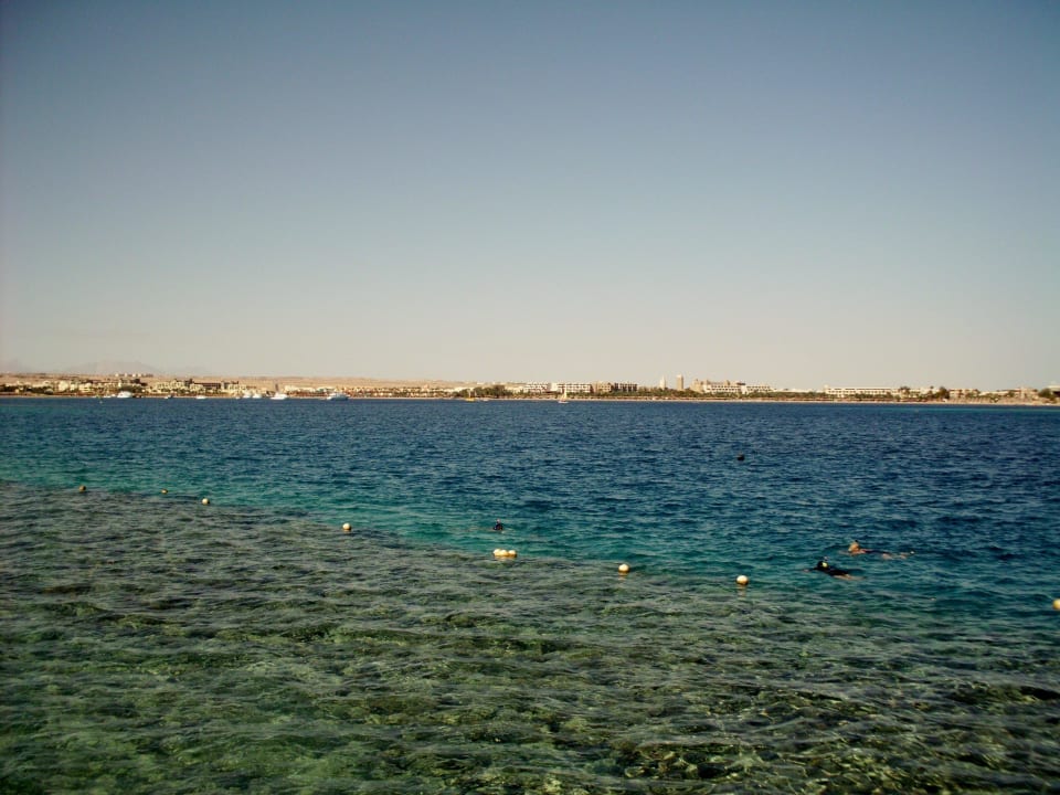 Vom Hotelsteg aus Stella Garden Resort & Spa, Makadi Bay