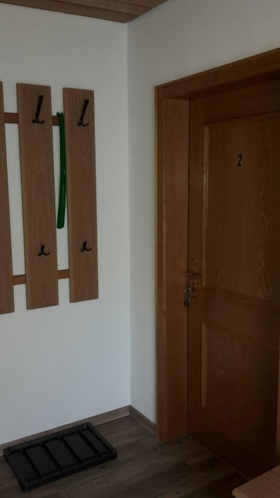 Eingang ins Zimmer Verwöhn Pension Wiesengrund