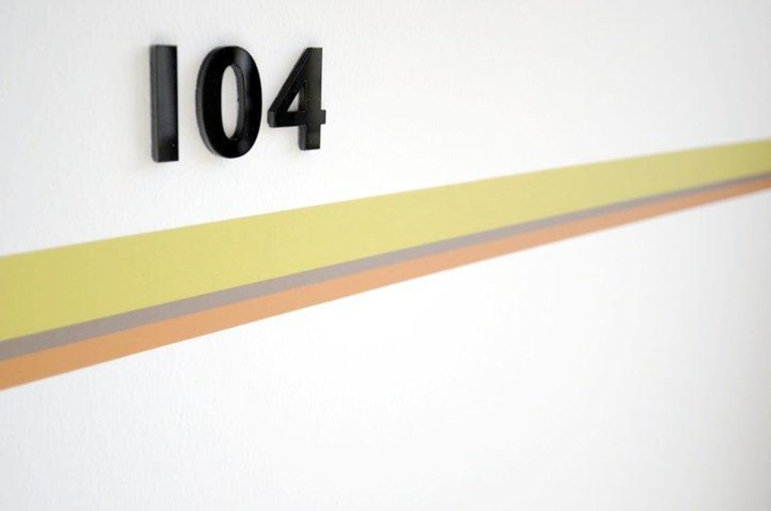 Zimmernummer auf der Etage Hotel Thalmair