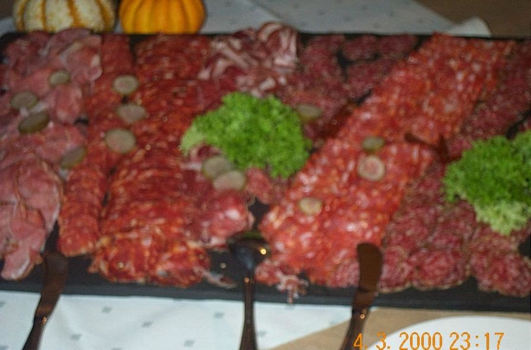 Kaltes Buffet: Ausschnitt! Schlosshotel Liebenstein