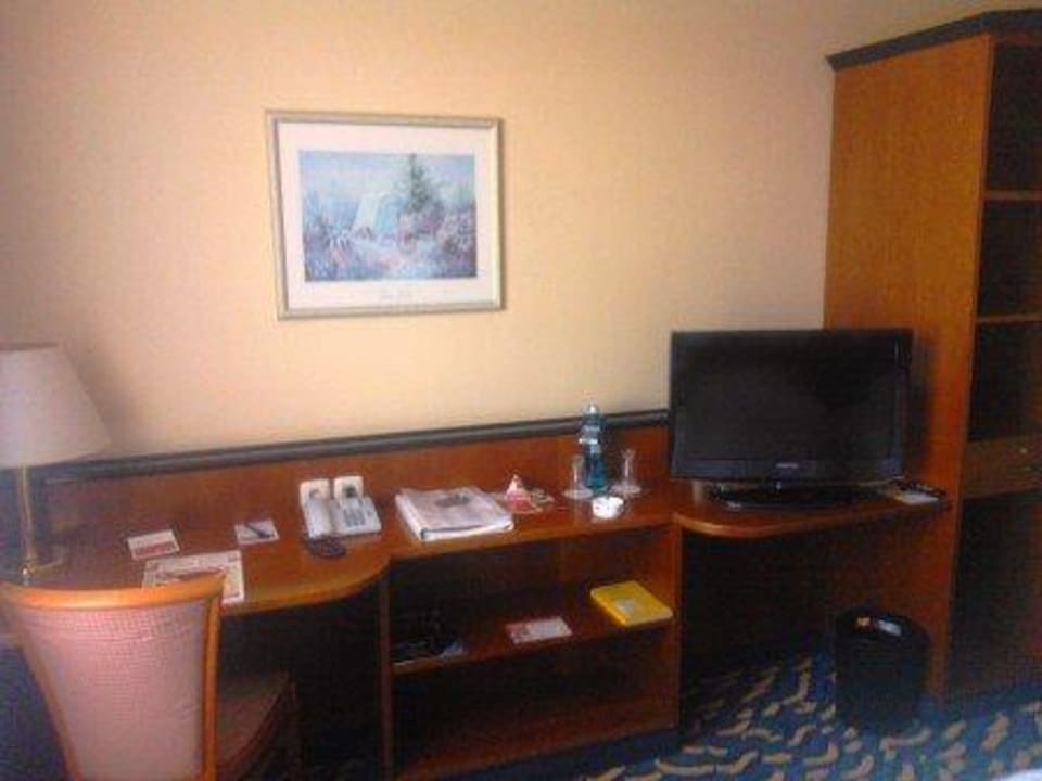 Blick von der Sitzecke aus H+ Hotel Hannover