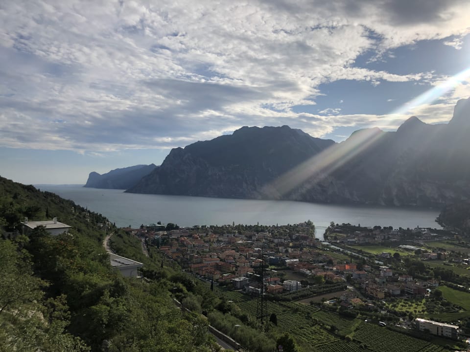 Ausblick Garda Hotel Forte Charme