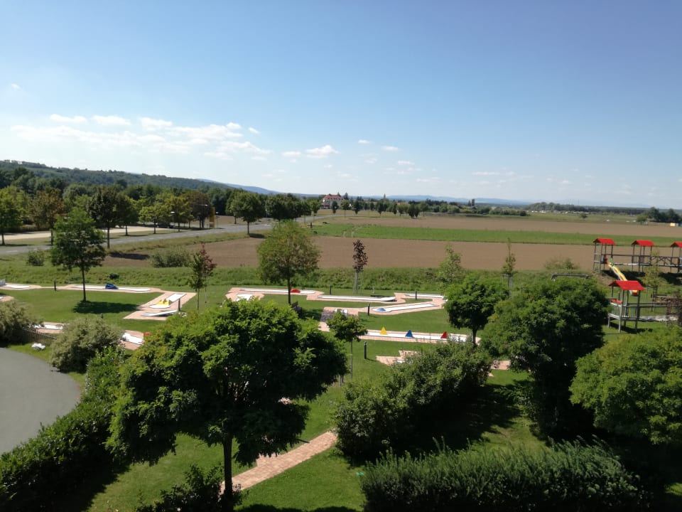 Ausblick All In Red Thermenhotel