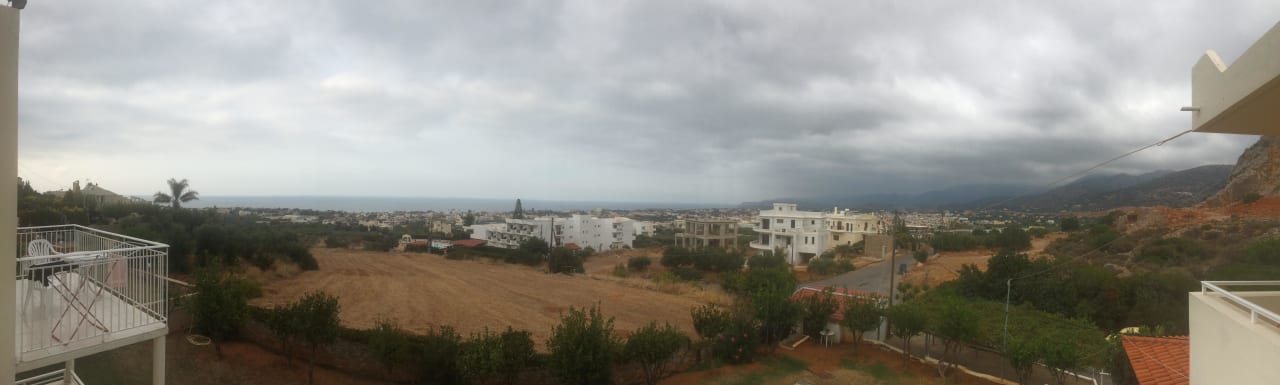 Panorama vom Balkon Hotel Villa Mare Monte