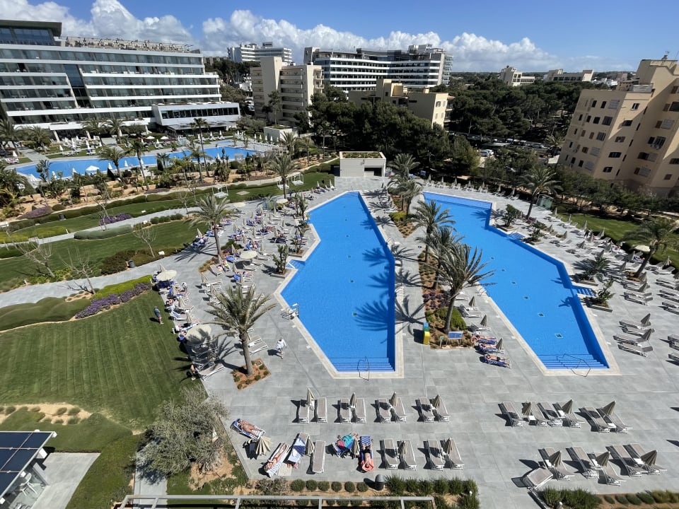 Ausblick Hipotels Gran Playa De Palma