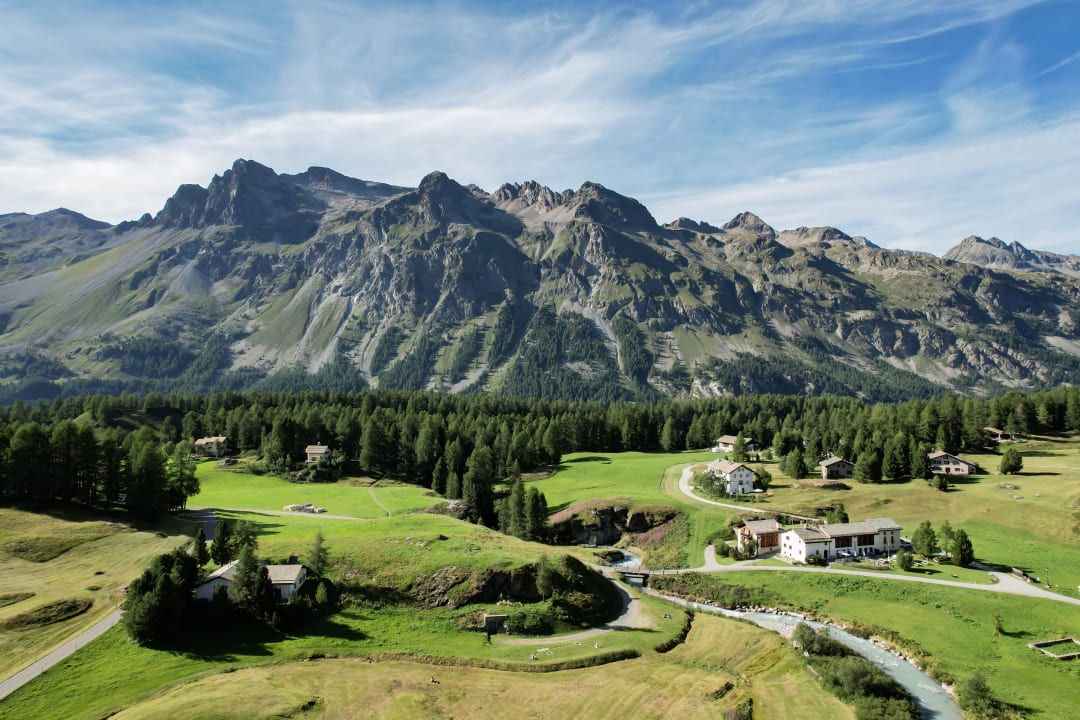 Außenansicht Pensiun Chesa Pool