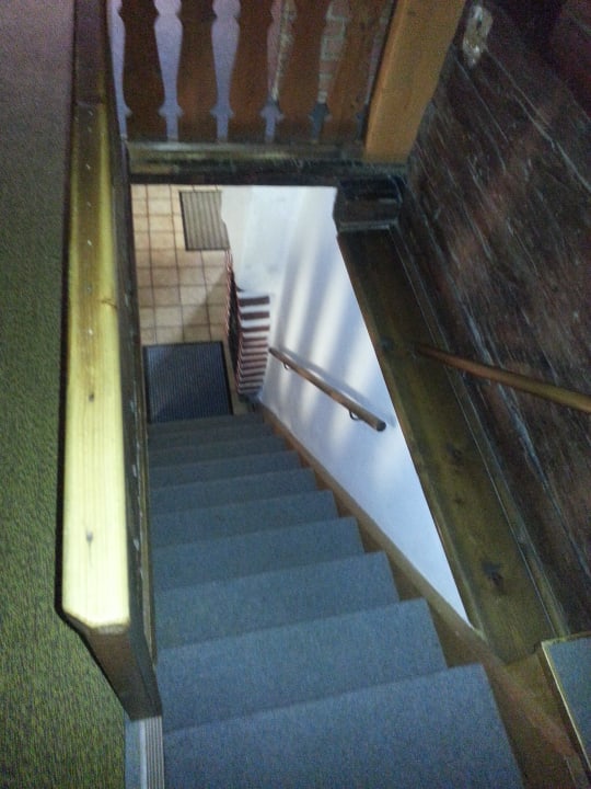 Treppenaufgang Ferienhaus Fankhaus