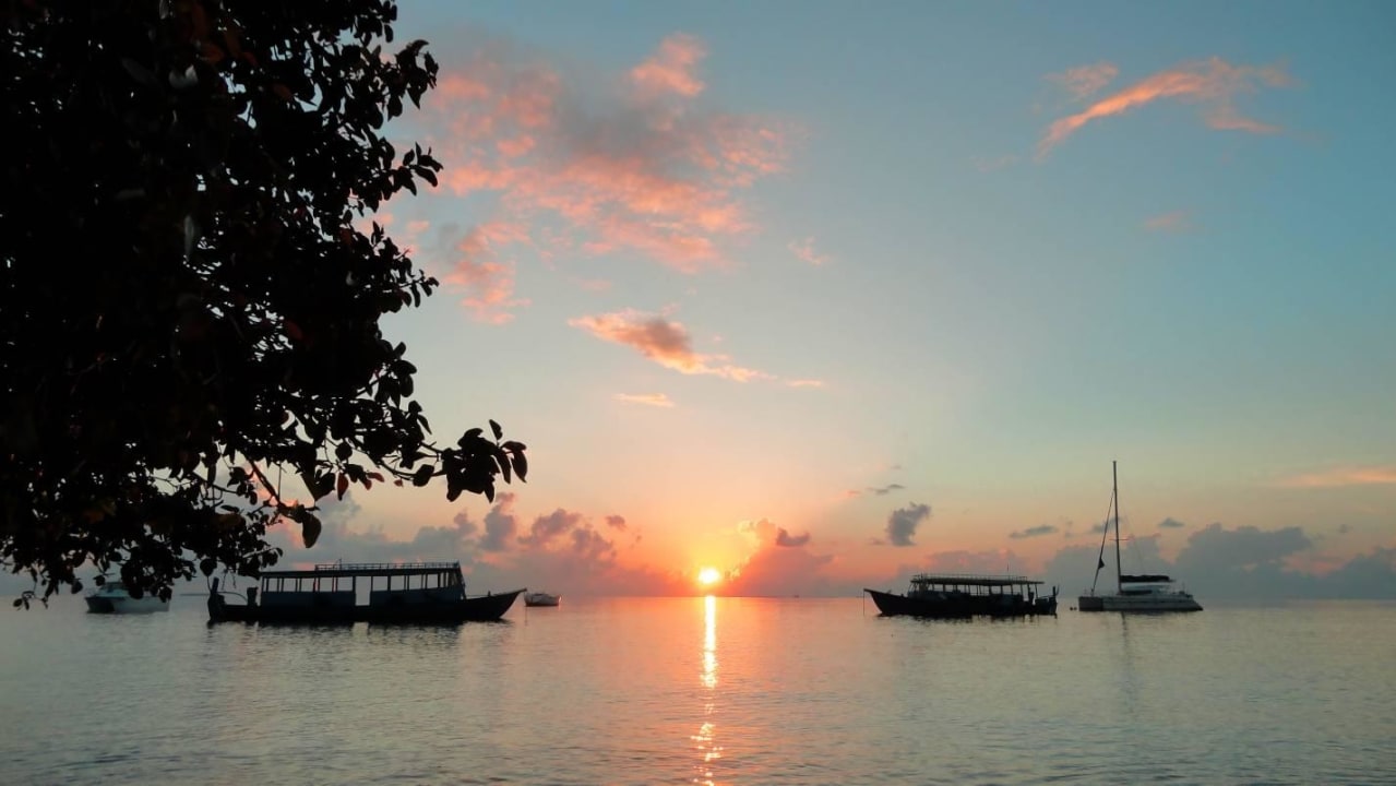 Sonnenaufgang Fihalhohi Maldives