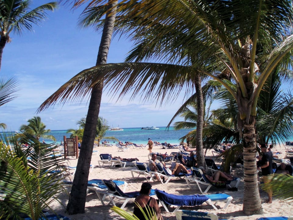 Ausblick auf den Strand Villas Bavaro Resort & Spa