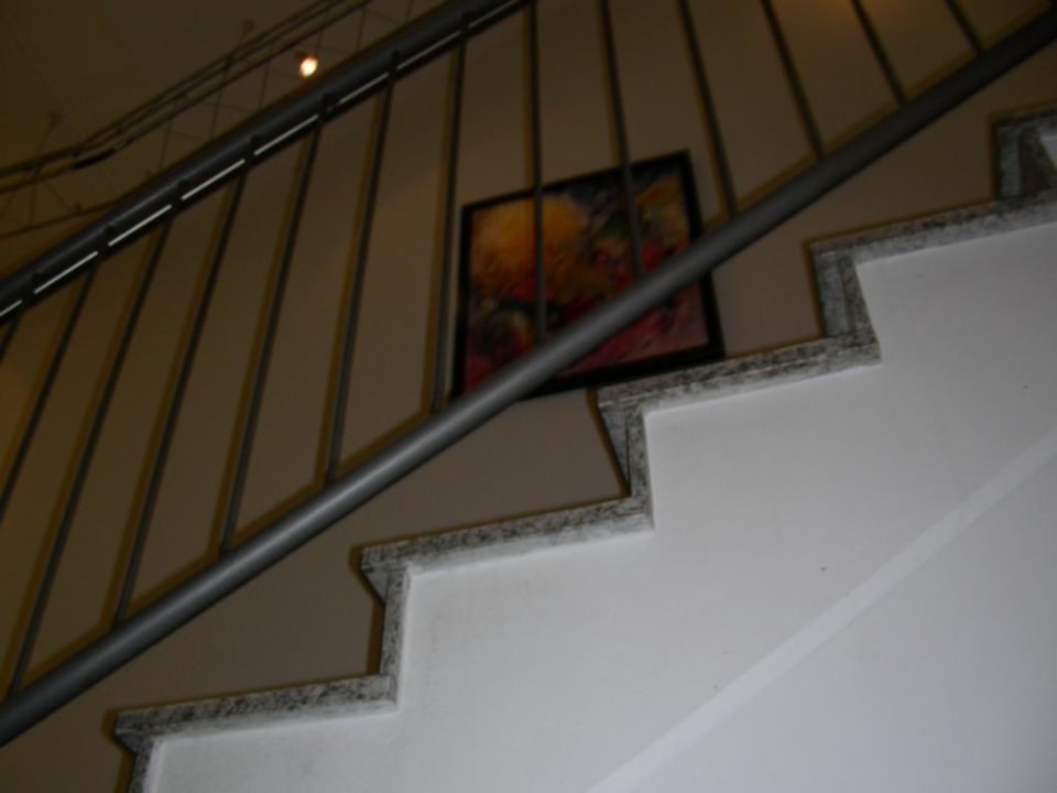 Treppenaufgang Hotel innen Novina Hotel Südwestpark