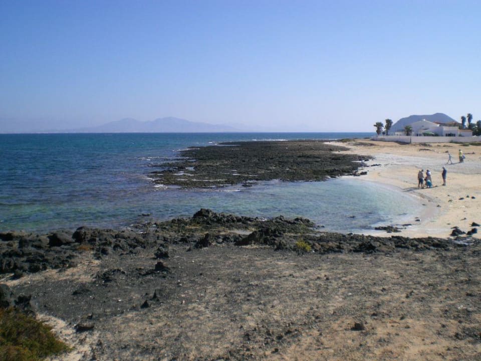 Strandabschnitt beim Beach-Club Alua Suites Fuerteventura