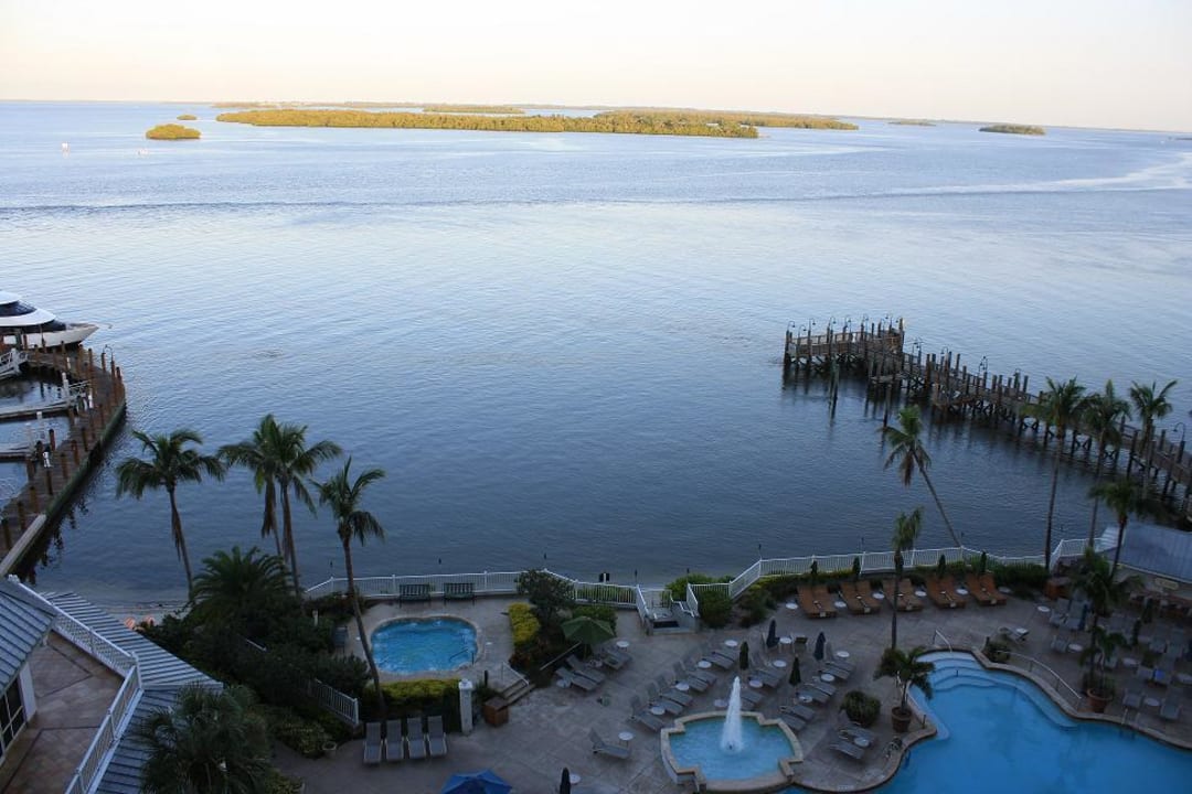 Blick vom Balkon Hotel Sanibel Harbour Marriott Resort & Spa