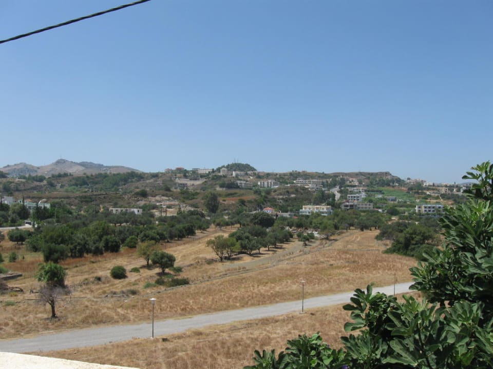 Blick vom Pool Telhinis Hotel