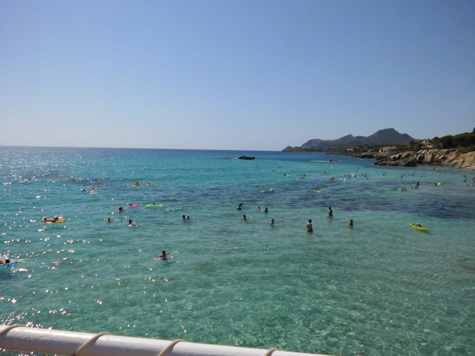 Blick von Hotel Terrasse Hotel Clumba