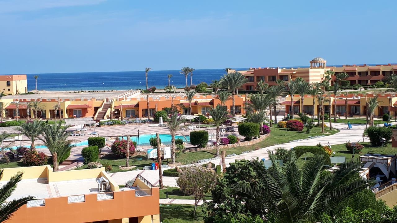 Ausblick Malikia Resort Abu Dabbab