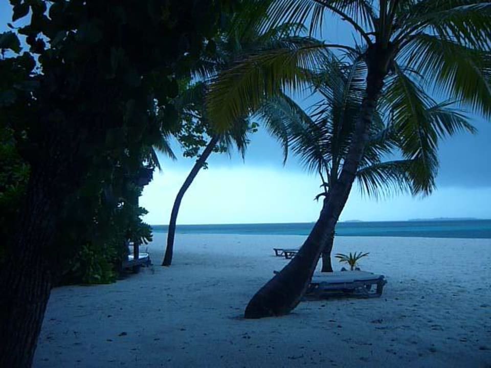 Blick von unserer Beachvilla Kuredu Island Resort & Spa