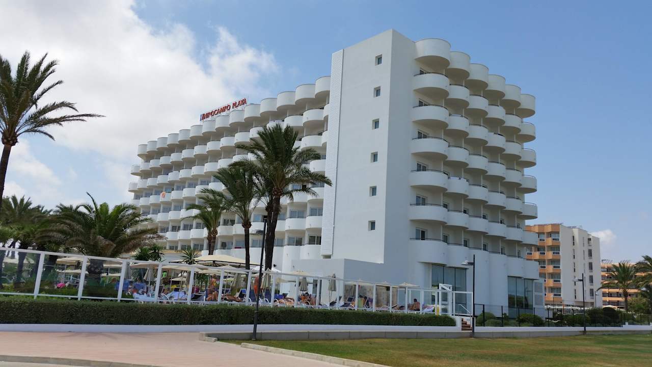 Von aussen  Hipotels Hipocampo Playa