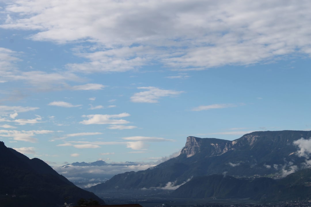 Blick vpm Balkon Zimmer Mutspitz Hotel Alpenhof