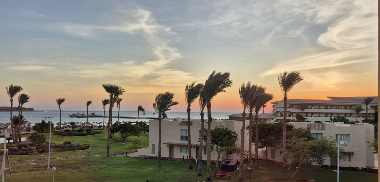 Ausblick Cleopatra Luxury Resort Makadi Bay