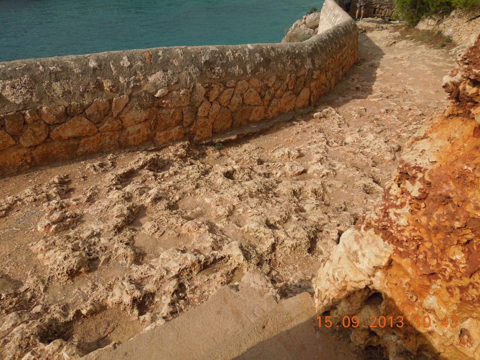 Der kürzere Weg zum Strand blau punta reina