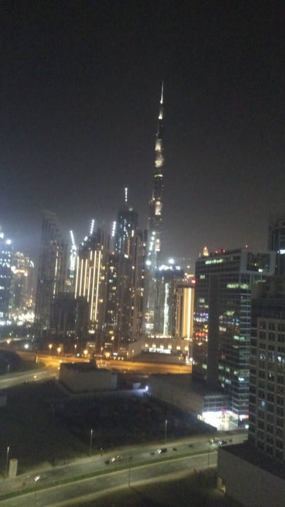 Ausblick Radisson Blu Hotel Dubai Waterfront