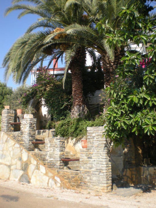 Hotelaufgang Hotel Orkinos