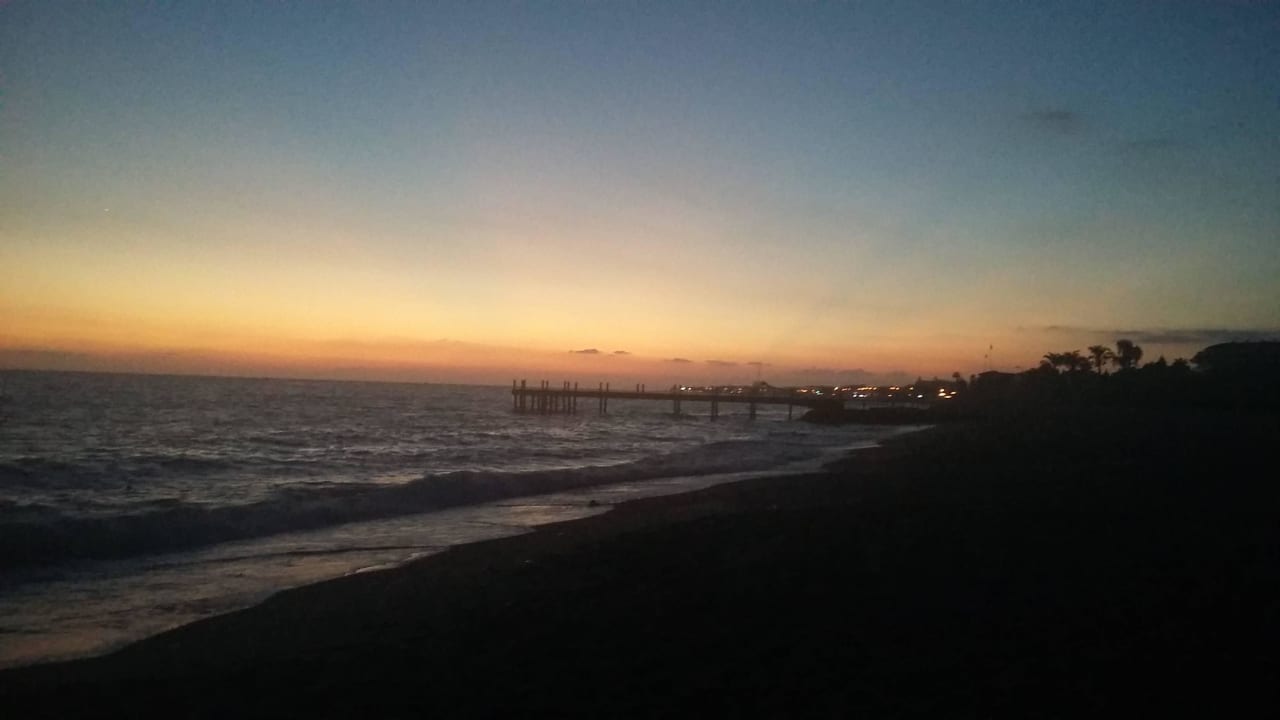 Sonnenuntergang  Hotel Royal Garden Beach