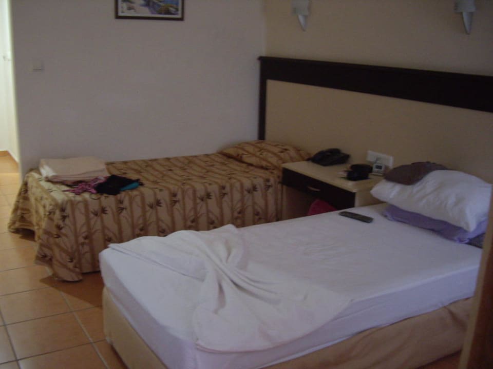 Der Schlafbereich Hotel Helios
