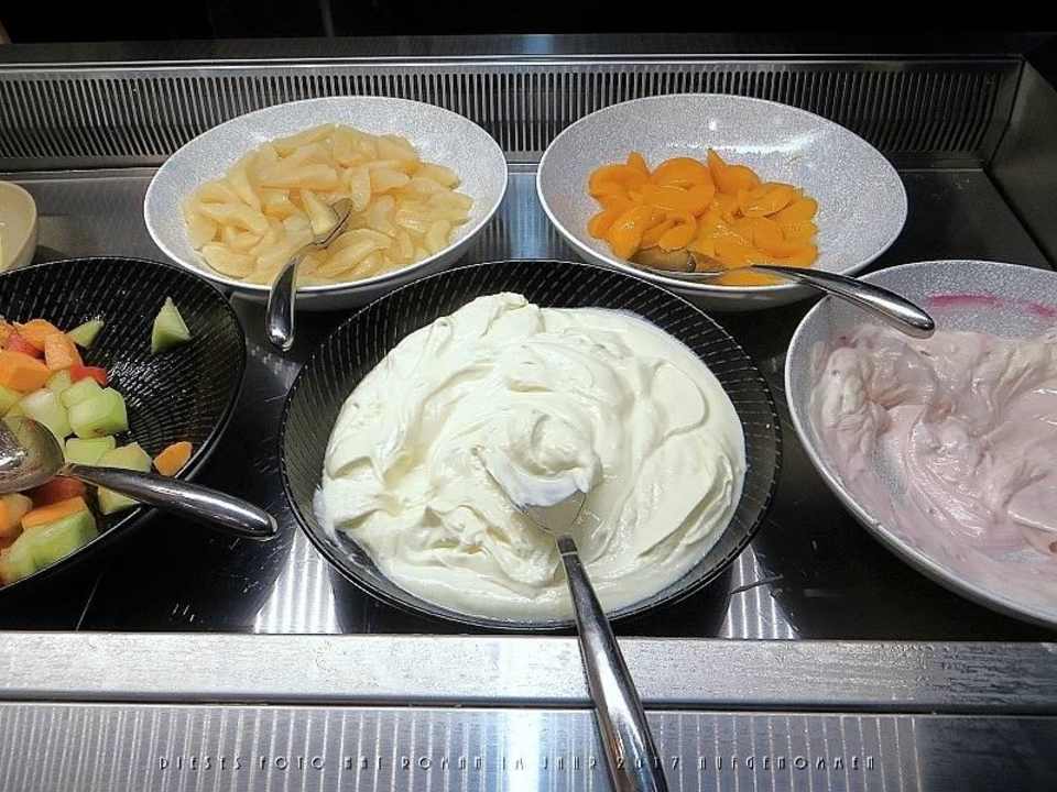 Frühstücksbüffet Travelodge Hobart