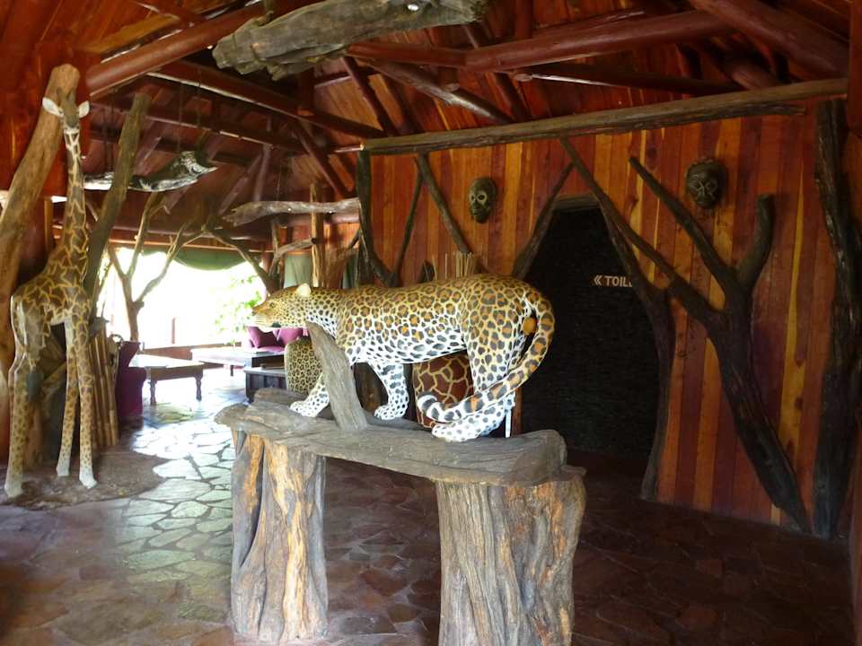 In der Lobby Royal Mara Safari Lodge