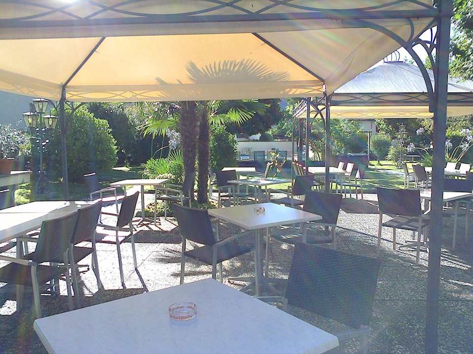 Gartenrestaurant Hotel Albergo Mimosa