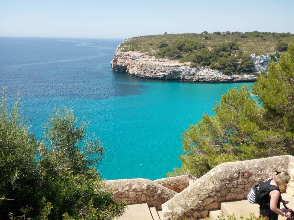 Ausblick blau punta reina