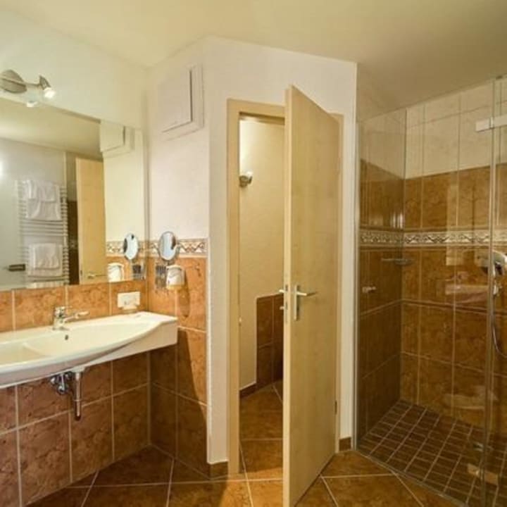 Badezimmer Landhotel Basler Hof