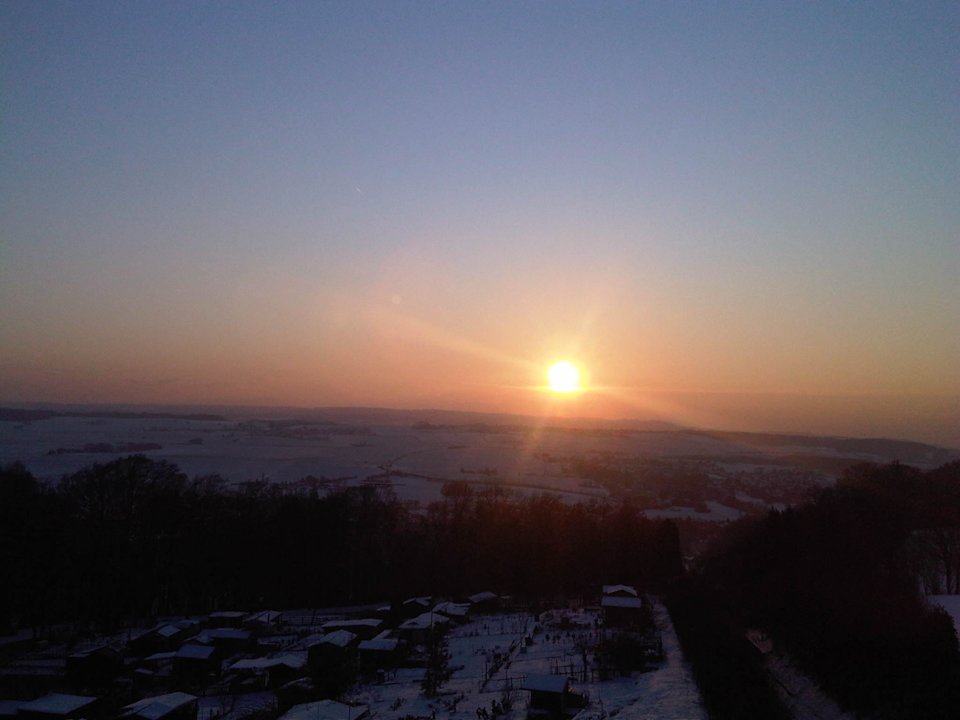 Morgens ... Hotel Le Funi