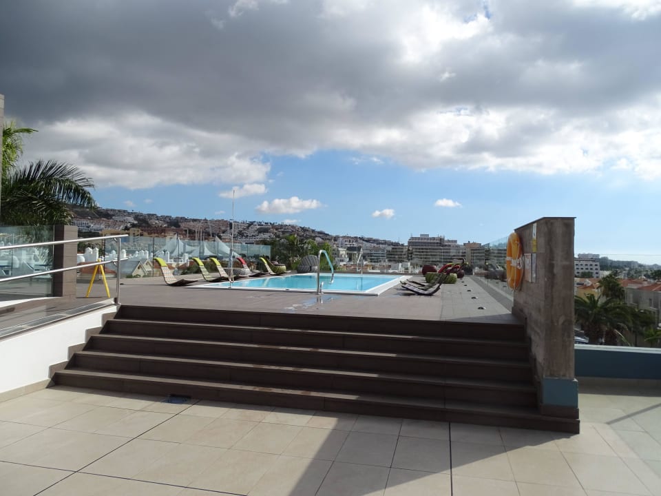 Der Dachpool mit Whirlpool Adrián Hoteles Colón Guanahaní - Adults only