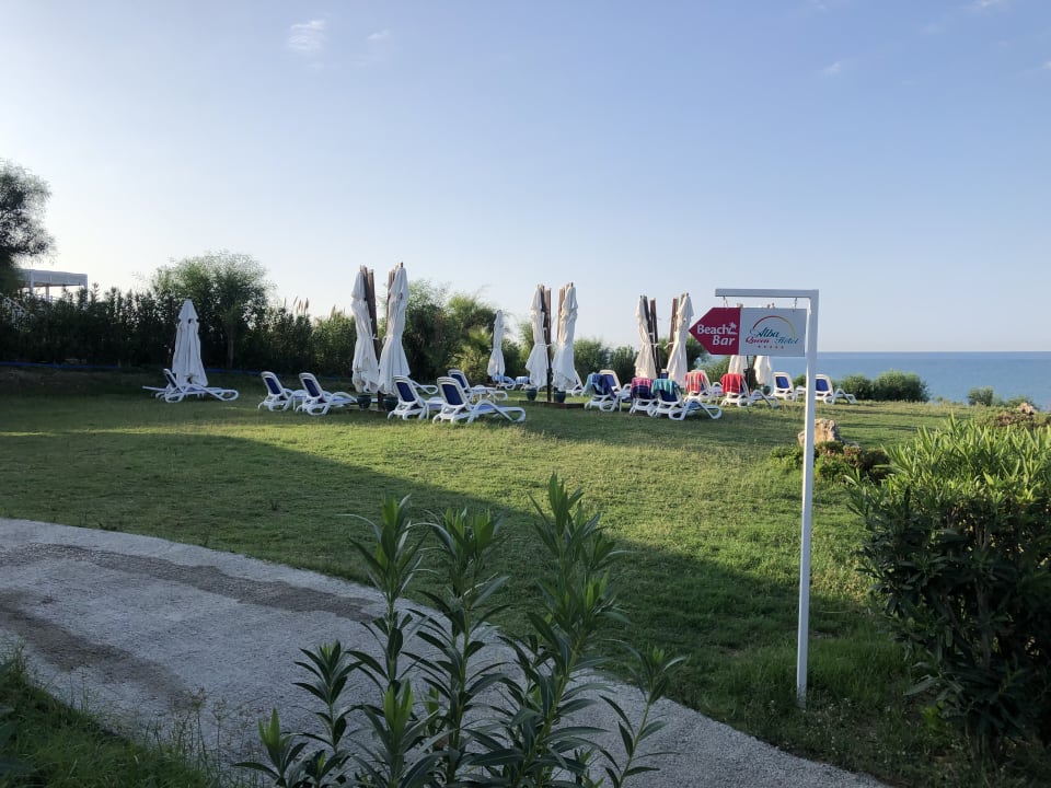 Gartenanlage Alba Queen Hotel