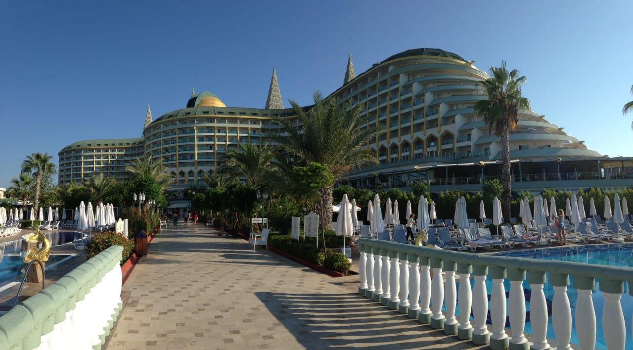 Septemberhimmel überm Imperial Hotel Delphin Imperial