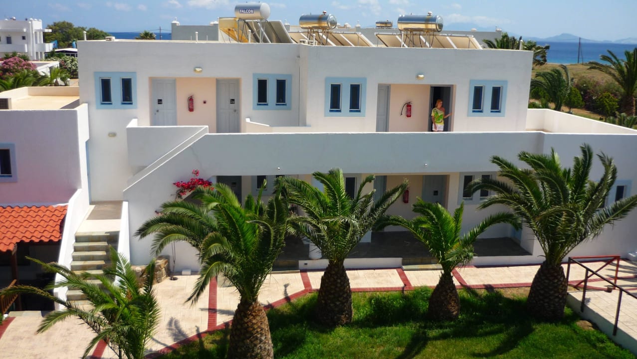 Blick vom Zimmer Kalimera Mare